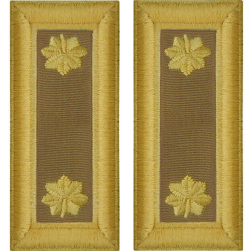Army Shoulder Strap: Major Quartermaster