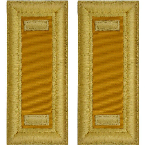 Army Shoulder Strap: Second Lieutenant Armor