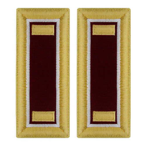 Army Shoulder Strap: Second Lieutenant Medical - female