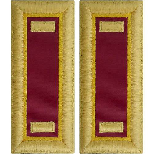 Army Shoulder Strap: Second Lieutenant Ordnance