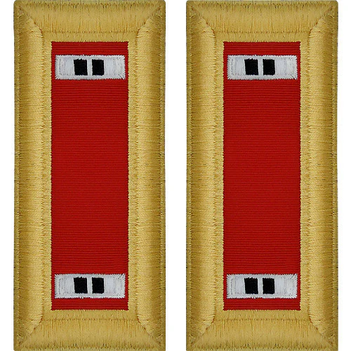 Army Shoulder Strap: Warrant Officer 2: Artillery