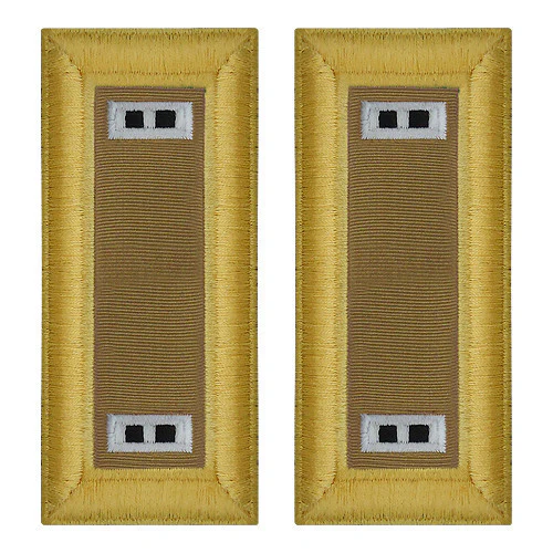 Army Shoulder Strap: Warrant Officer 2: Quartermaster - female