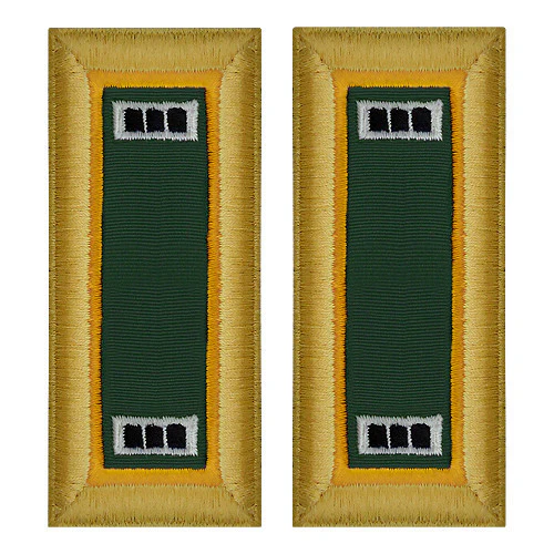 Army Shoulder Strap: Warrant Officer 3: Military Police - female