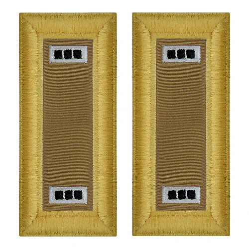 Army Shoulder Strap: Warrant Officer 3: Quartermaster - female