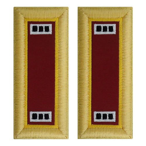 Army Shoulder Strap: Warrant Officer 3: Transportation - female