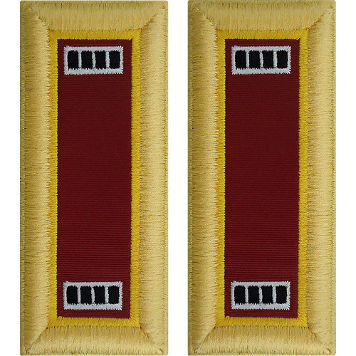 Army Shoulder Strap: Warrant Officer 4: Transportation