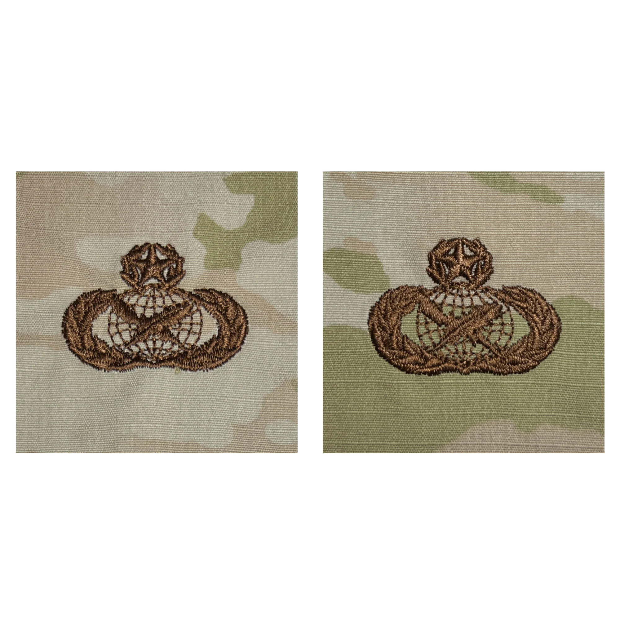 Air Force Embroidered Badge: Public Affairs: Master - embroidered on OCP