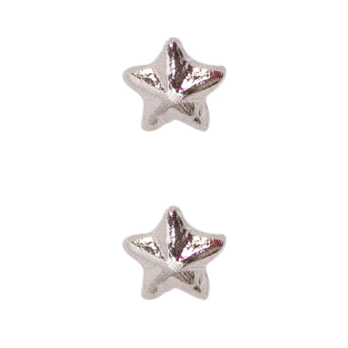Miniature Medal Attachment: 1/8 inch Silver Star