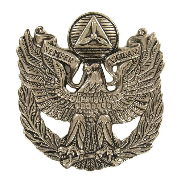 Civil Air Patrol Cap Device: Senior Member Officer Service - female