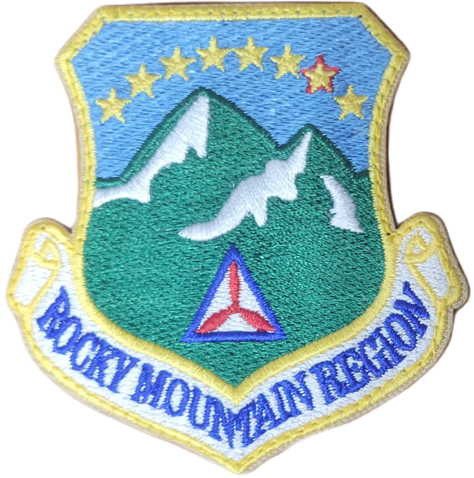 Civil Air Patrol Patch: Rocky Mountain Region w/ HOOK