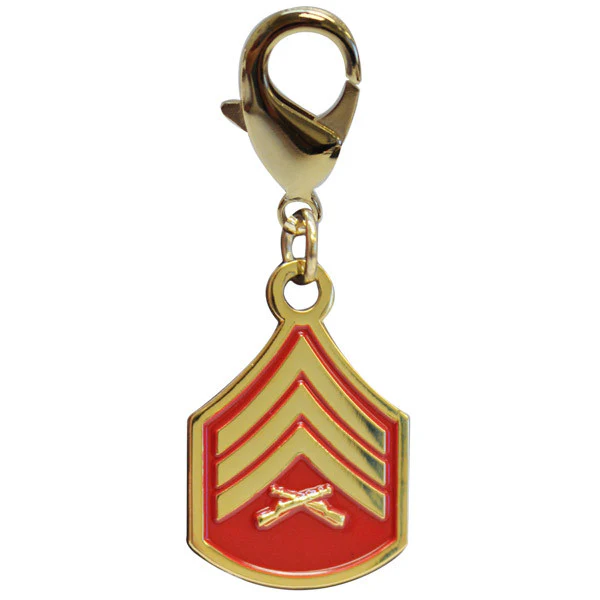 Insignia Rank Charm  - SGT