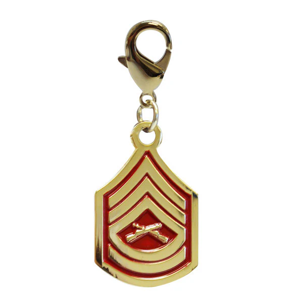 Insignia Rank Charm  - GYSGT