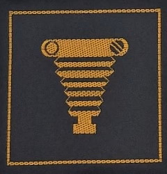 CAP Shoulder Patch: WWII Photography 2" x 2"
