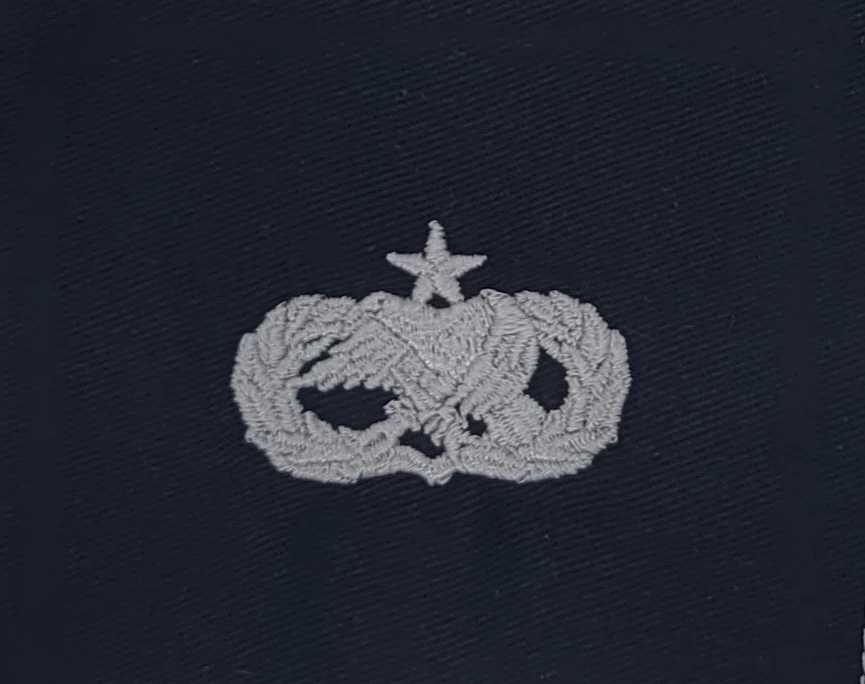 Civil Air Patrol Cloth Insignia: AF Senior Maintenance (New Insignia)