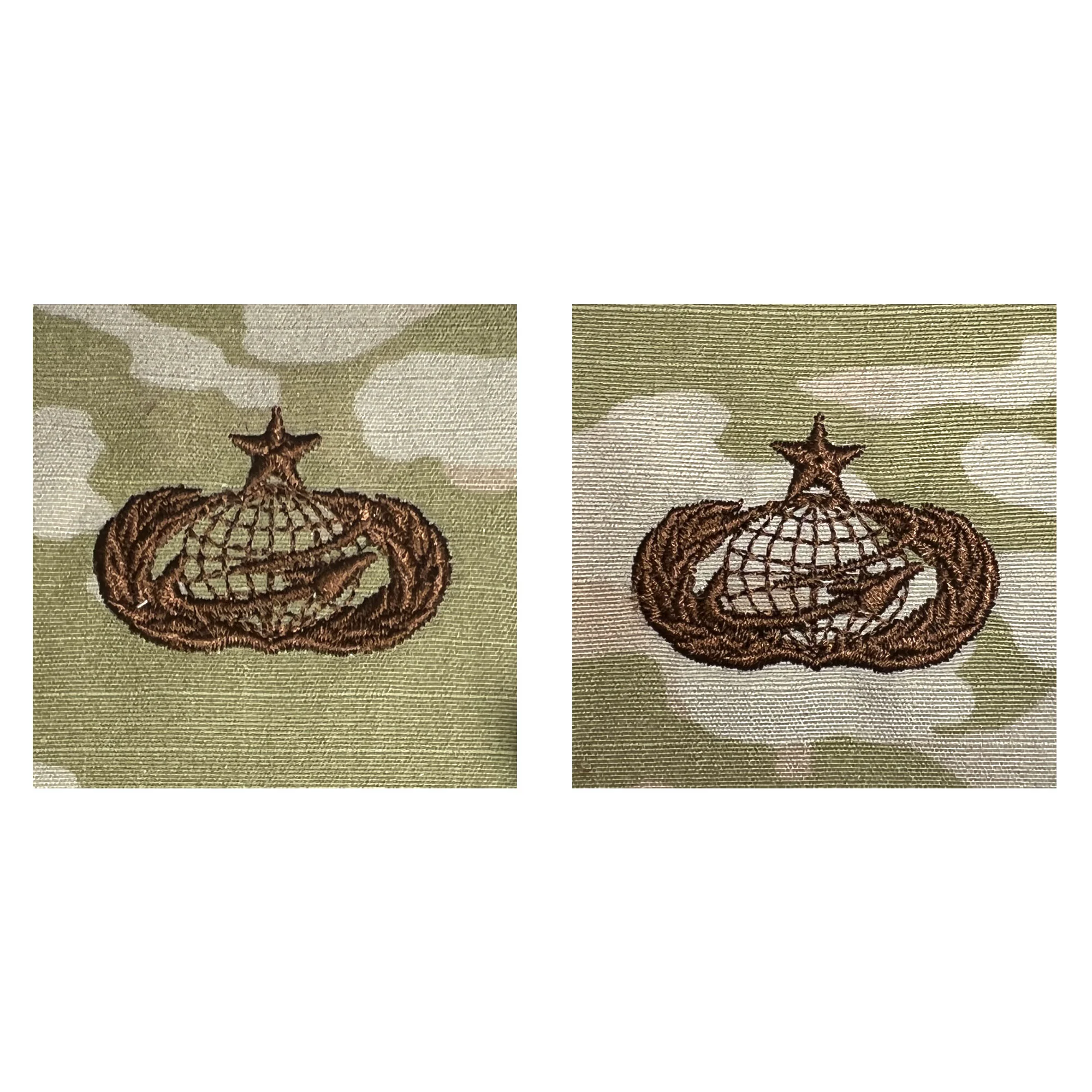 Air Force Embroidered Badge: Manpower: Senior - embroidered on OCP