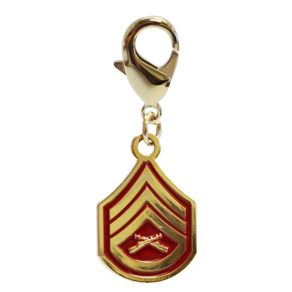 Insignia Rank Charm  - SSGT