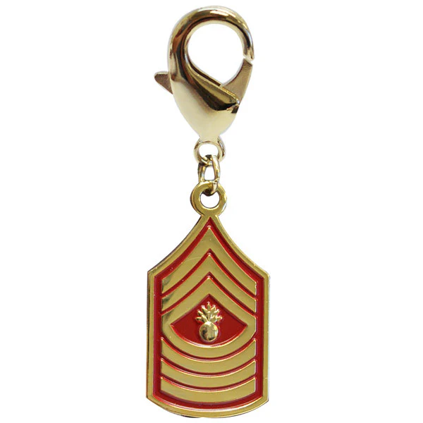 Insignia Rank Charm  - MST GY SGT