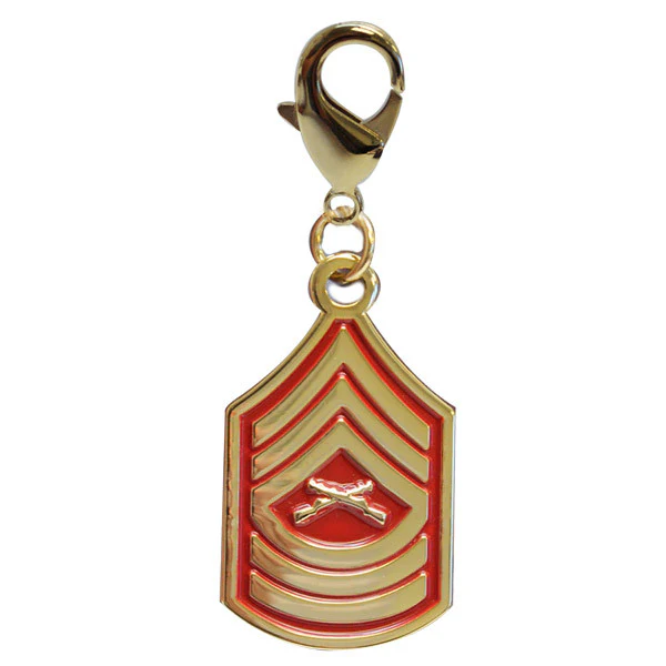 Insignia Rank Charm  - MS SGT