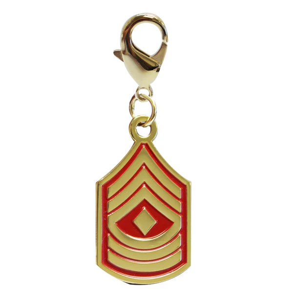 Insignia Rank Charm  - 1ST SGT