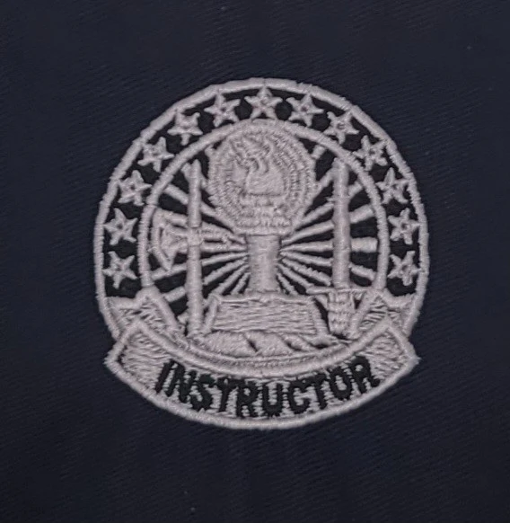 Civil Air Patrol:  Insignia - A Basic Instructor on Cloth (New Insignia)