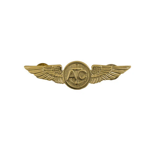 Badge: Aircrewman - miniature, gold finish