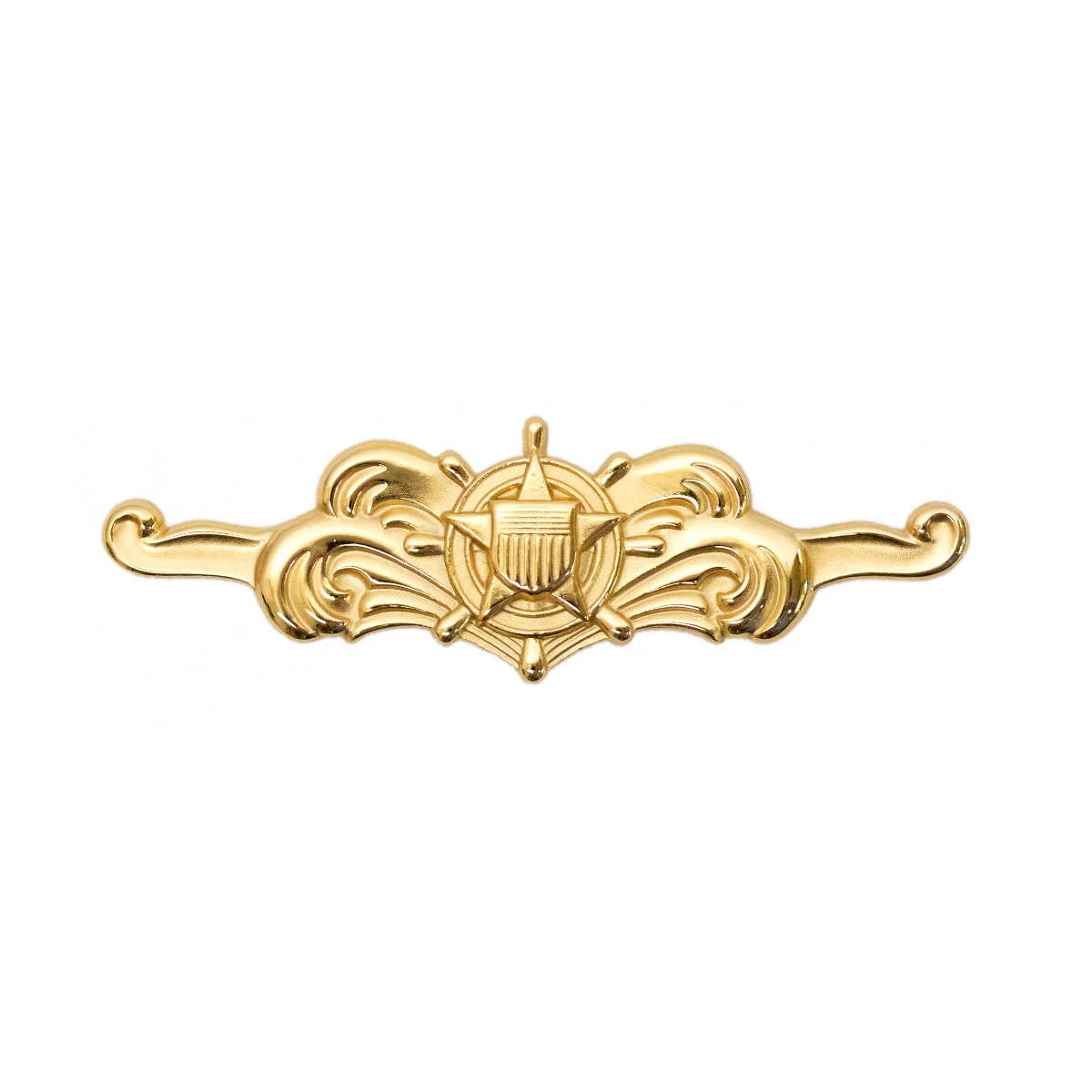 Coast Guard Badge: Cutterman Officer - regulation size