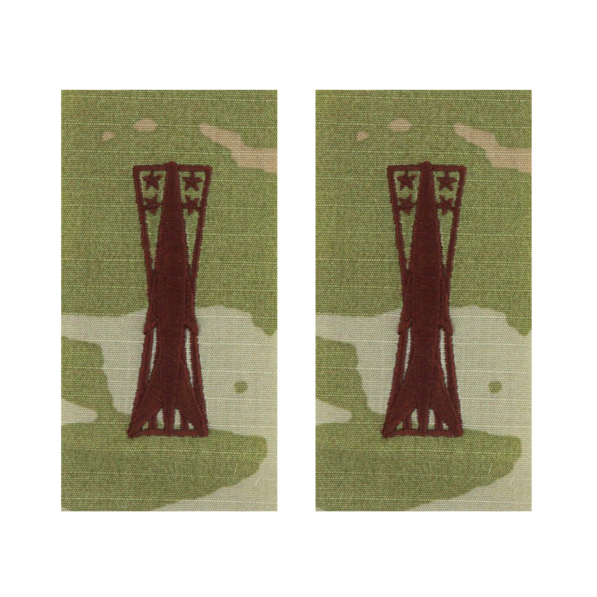 Air Force Embroidered Badge: Missile Maintenance: Basic small - embroidered on OCP