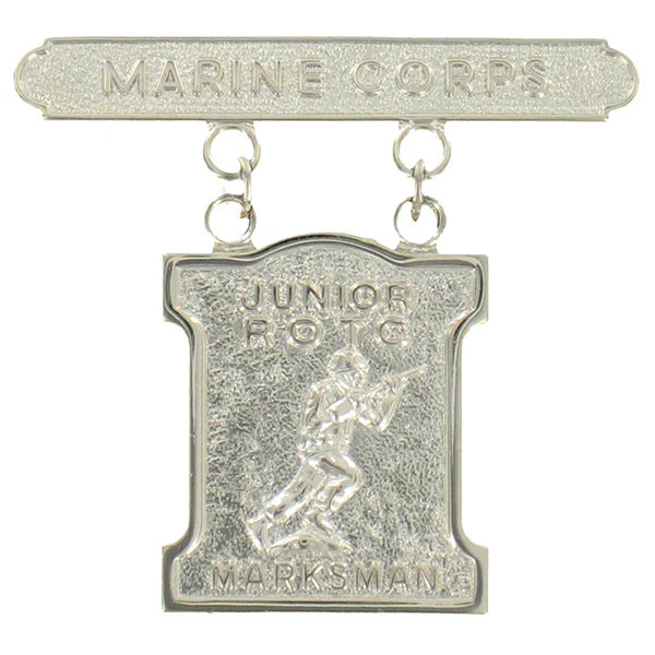 Marine Corps JROTC Marksmanship Badge: Marksman