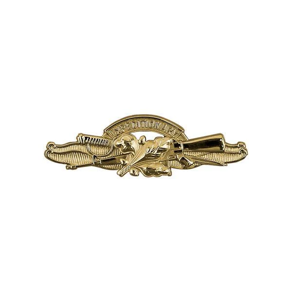 Navy Badge: Expeditionary Warfare Supply Officer - miniature