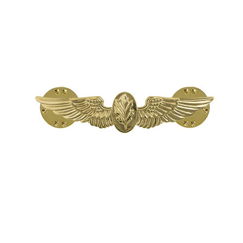 Navy Badge: Flight Nurse - miniature, mirror finish