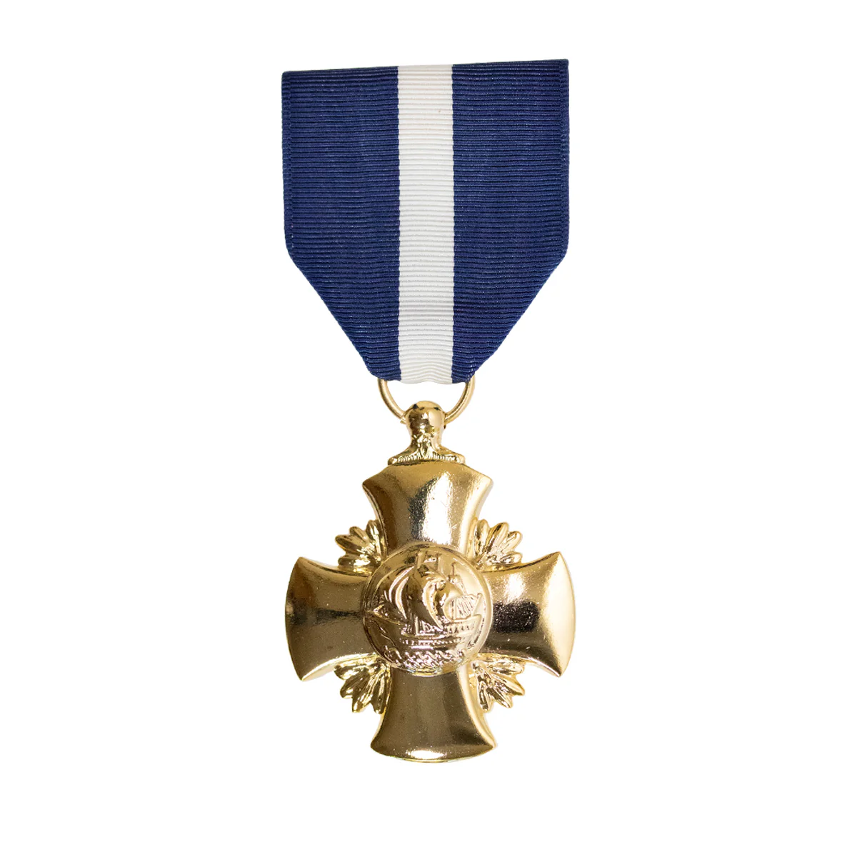 Full Size Medal: Navy Cross - 24k Gold Plated