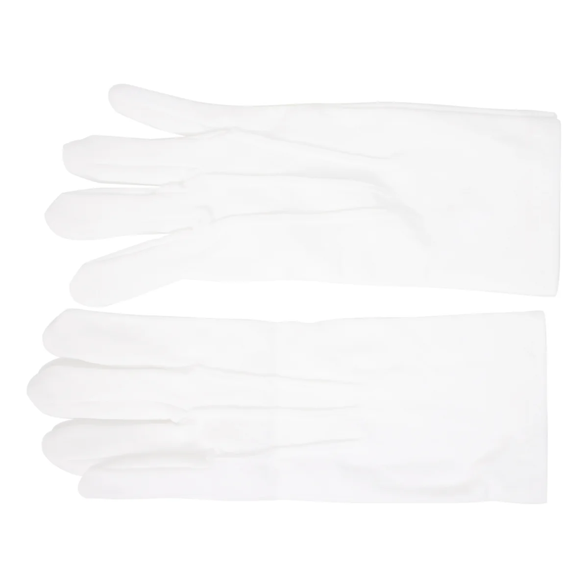 Gloves: Pull-On - white nylon