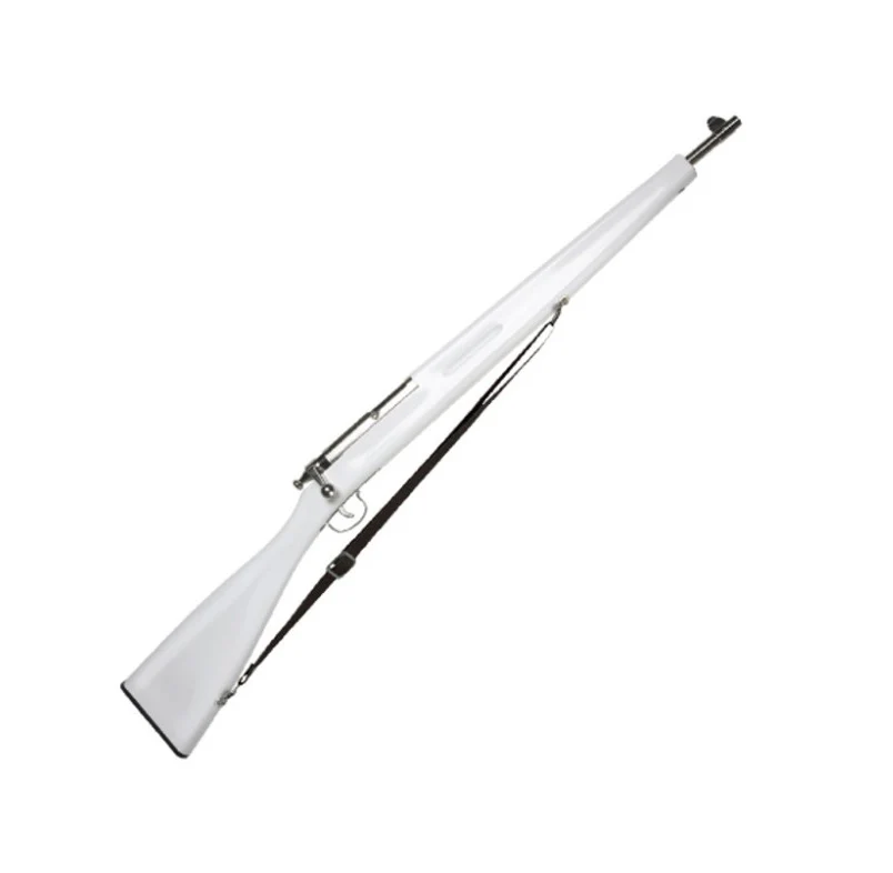 Parade and Honor Guard: White Parade Rifle w/Black Sling