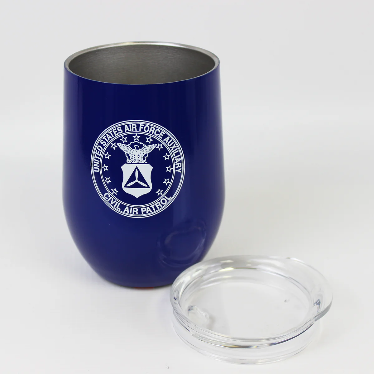 Civil Air Patrol:  Blue 12 oz Insulated Tumbler