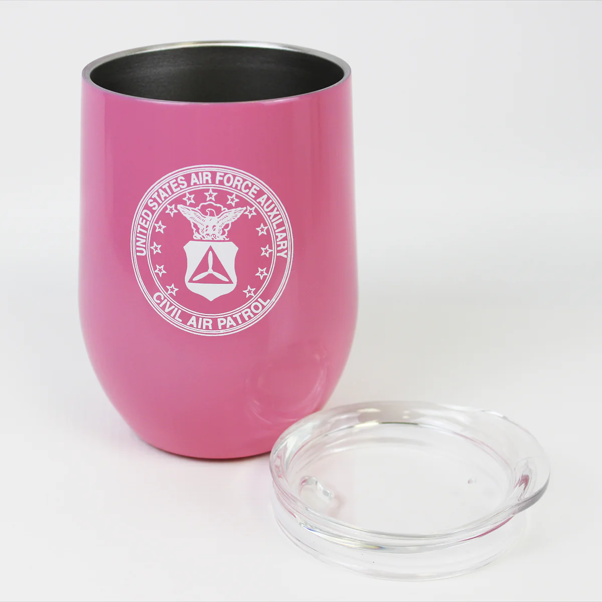 Civil Air Patrol:  Pink 12 oz Insulated Tumbler