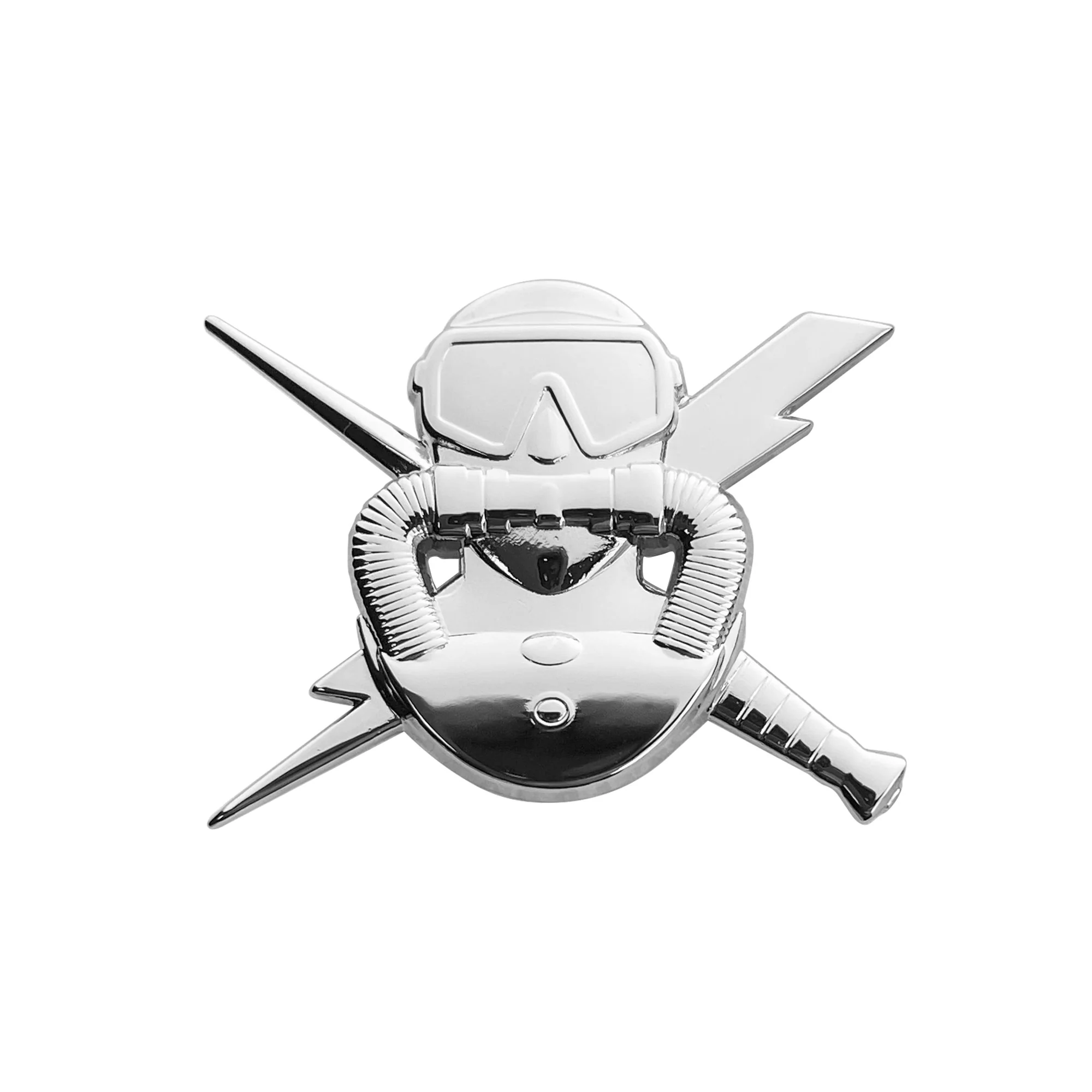 Air Force Badge: Combat Diver - regulation size mirror finish