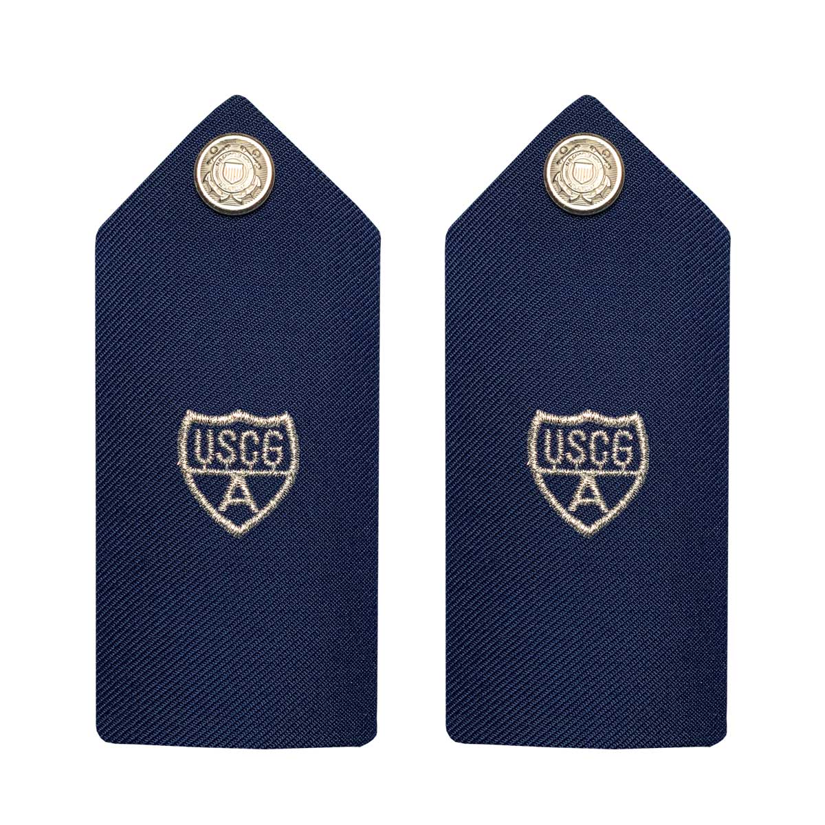 Coast Guard Auxiliary Hard Shoulder Board: Member - Female