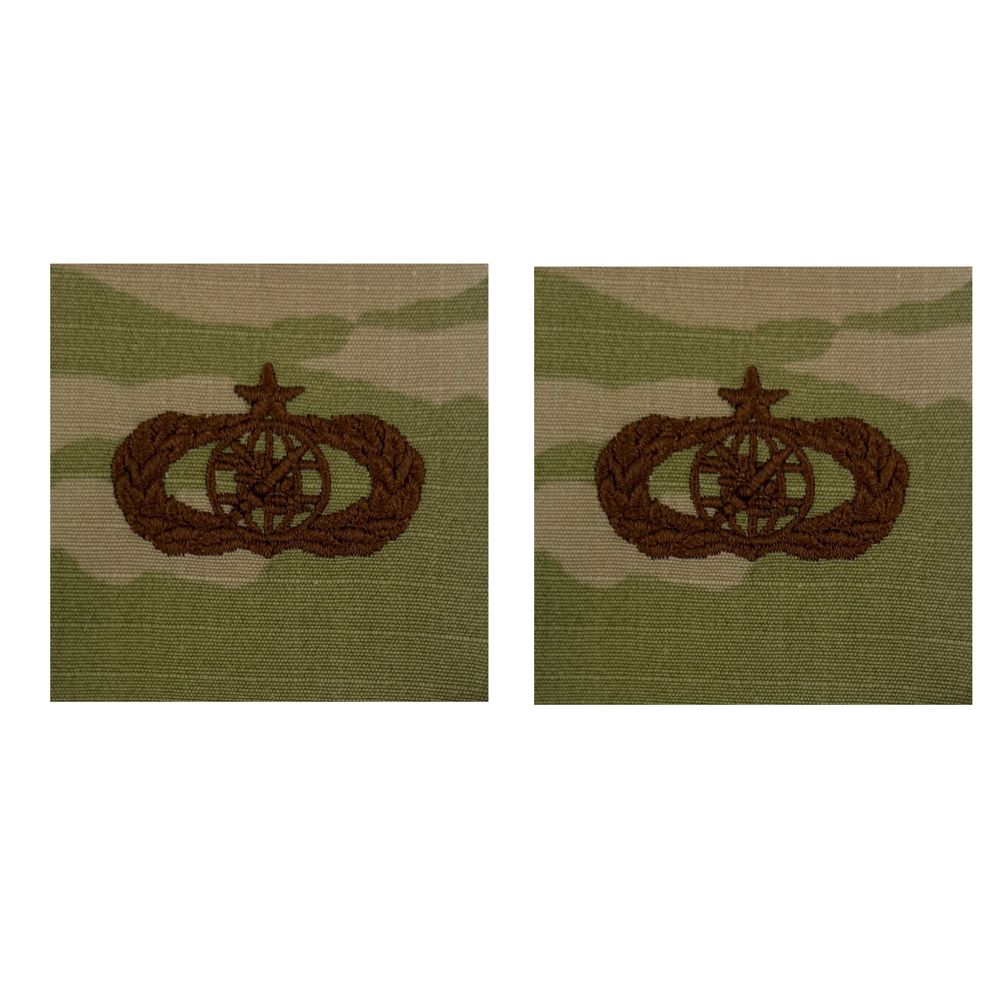 Air Force Embroidered Badge: Foreign Area Officer Career Field - Senior embroidered on OCP