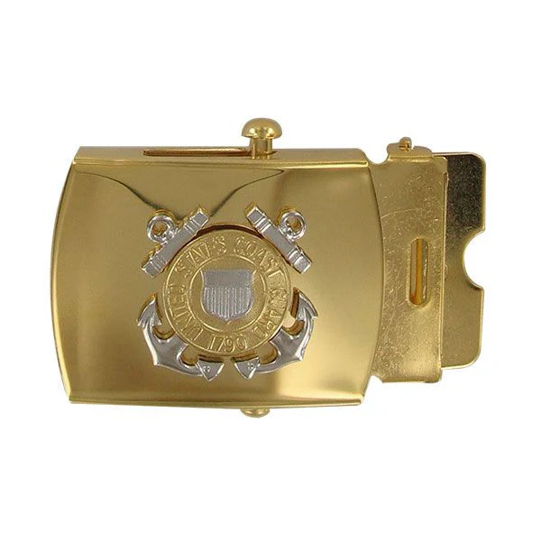 Coast Guard Belt Buckle: Enlisted - male