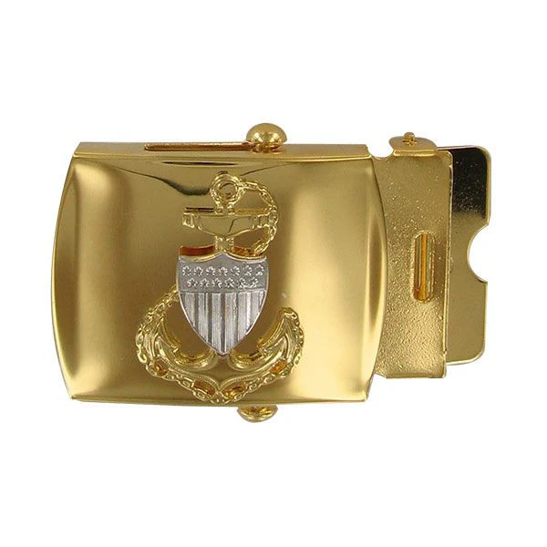 Coast Guard Belt Buckle: E7 - male