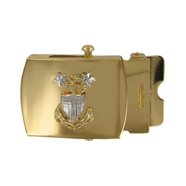 Coast Guard Belt Buckle: E9 - male