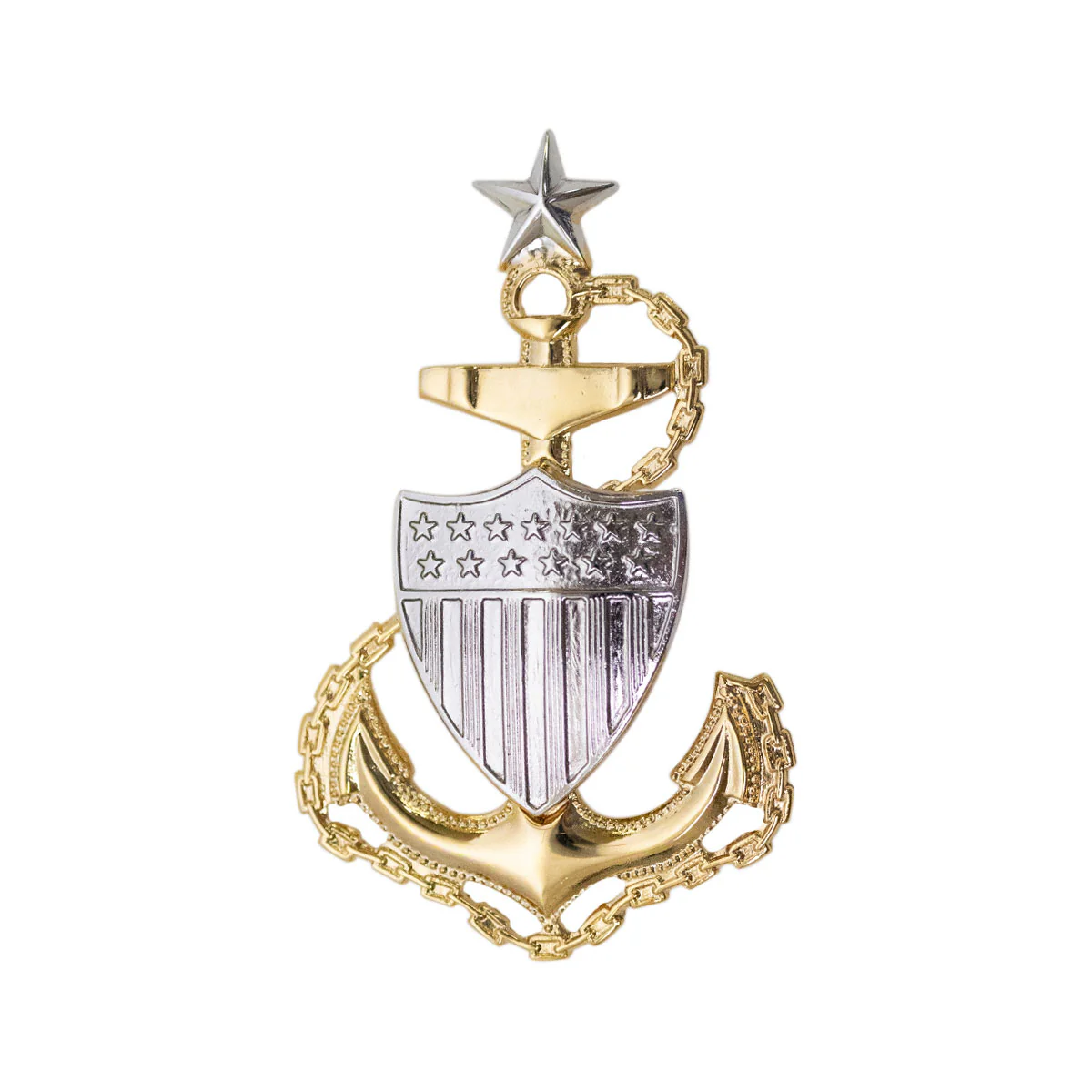 Coast Guard Cap Device: E8 CPO: Senior - regulation size