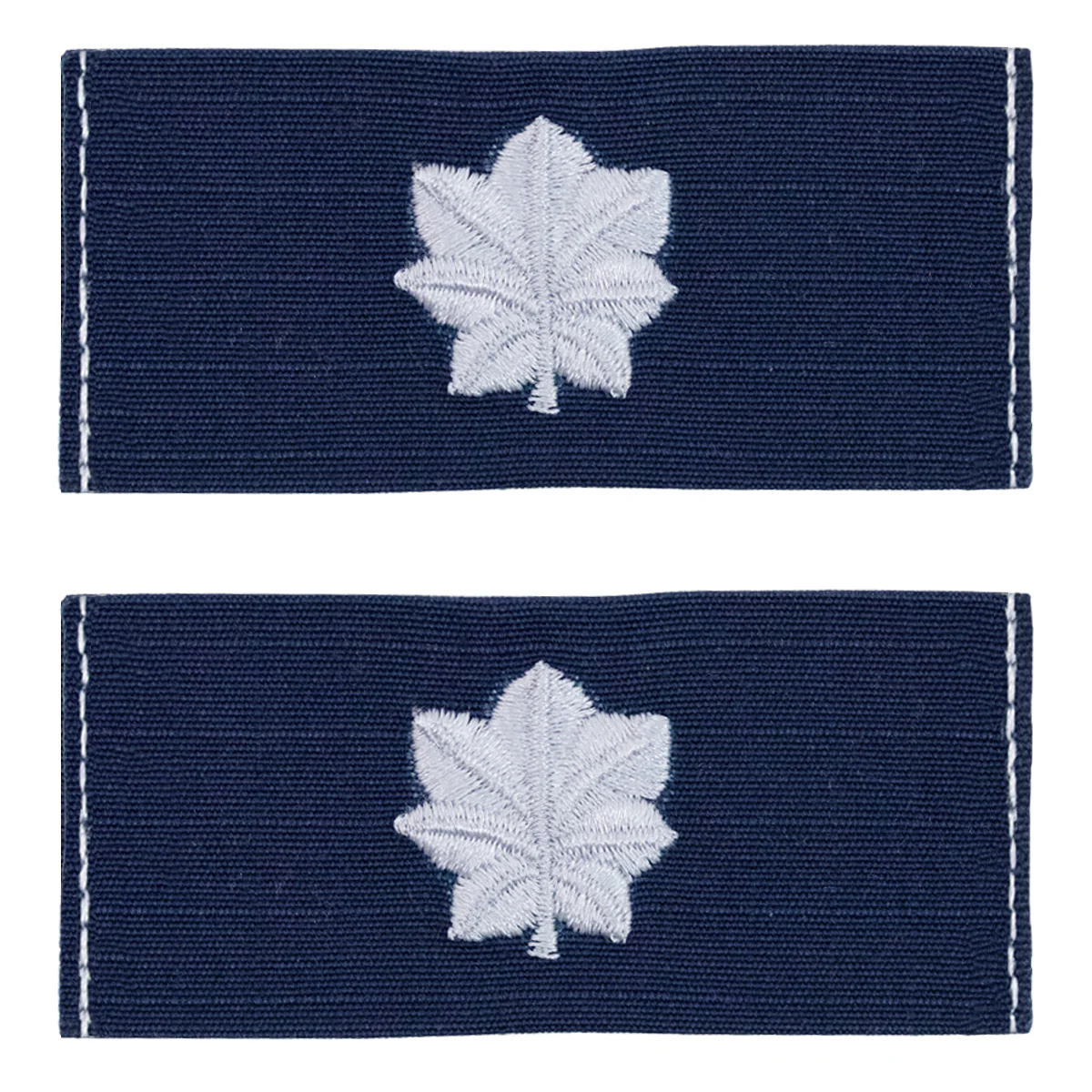 Coast Guard Embroidered Collar Device: Commander - Ripstop fabric