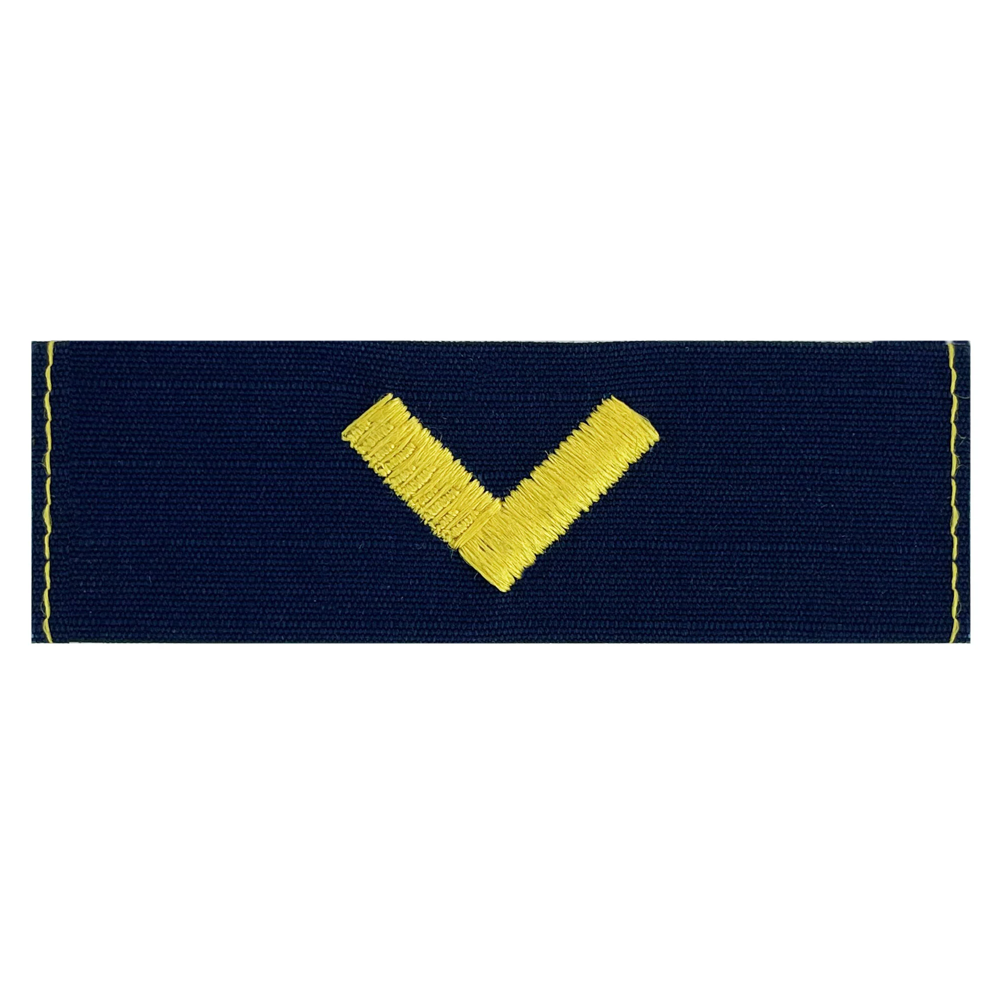 Coast Guard Embroidered Collar Device: Material Maintenance - Ripstop fabric