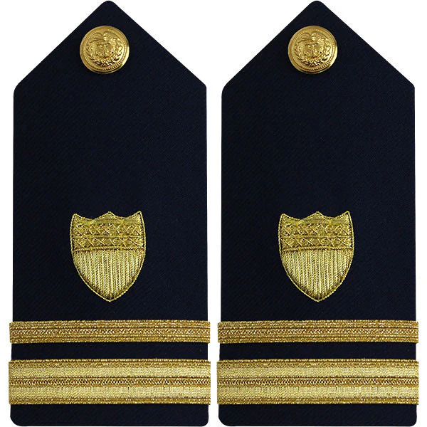 Coast Guard Shoulder Board: Lieutenant Junior Grade - female