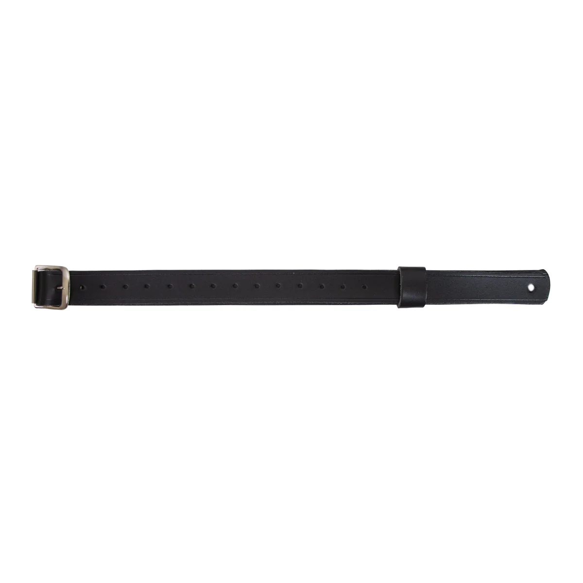 Cap Strap: Back Black with Buckle