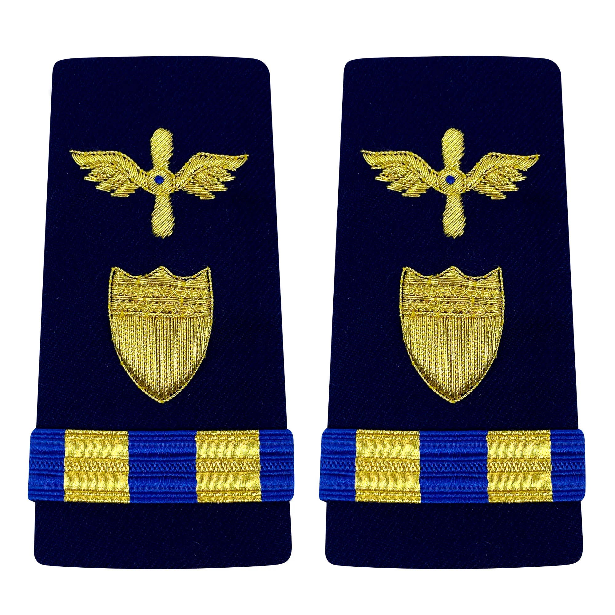 Coast Guard Shoulder Board: Enhanced Warrant Officer 2 Aviation Engineering - Female