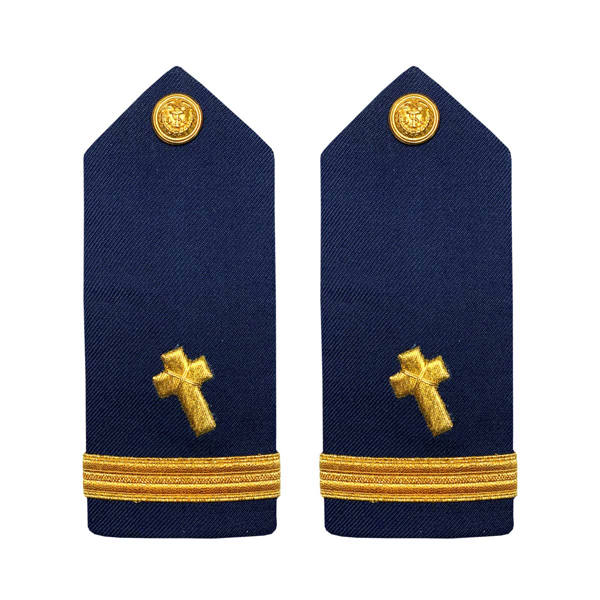 Coast Guard Shoulder Board: Ensign Christian Chaplain