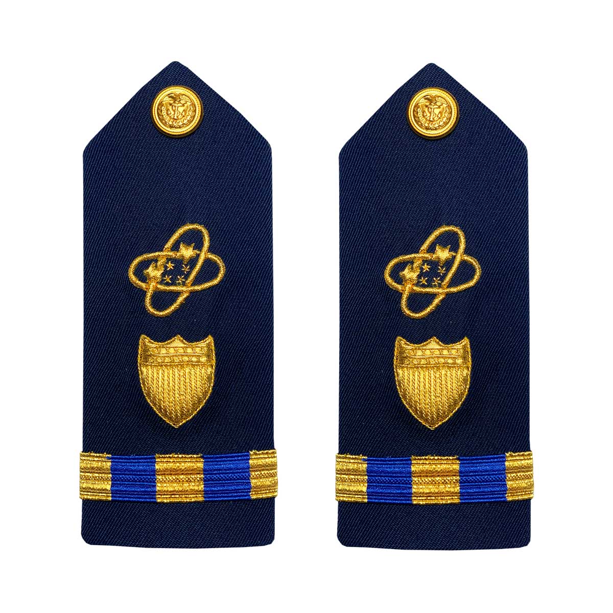 Coast Guard Shoulder Board: Warrant Officer 3 Electronics
