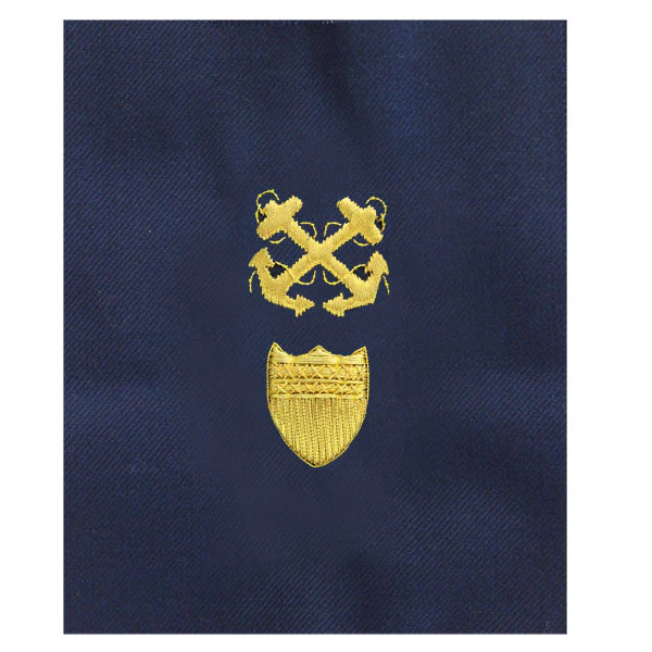 Coast Guard Sleeve Device: Serge Warrant Officer Boatswain